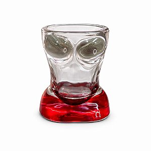 COPO DE DOSE SEIOS VERMELHO