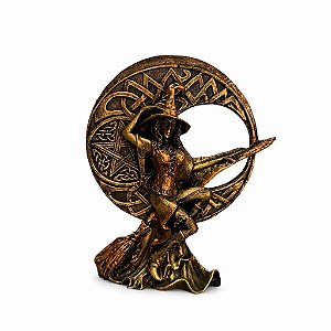 ESCULTURA BRUXA DA LUA