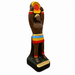 IMAGEM DE GESSO CAB. GIRASSOL 20CM