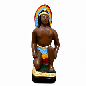 IMAGEM DE GESSO CAB. SULTÃO MATAS 20CM