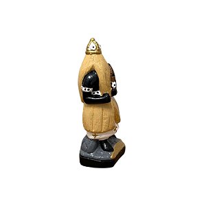 IMAGEM DE GESSO ORIXÁ OMULÚ 12 CM