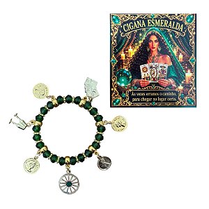 PULSEIRA CIGANA ESMERALDA