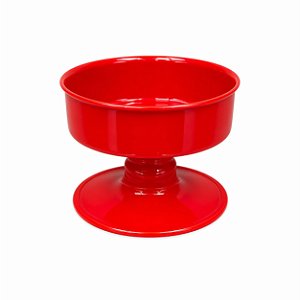 CASTIÇAL DUPLO VERMELHO