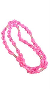BRAJA DE MIÇANGÃO 7 FIOS ROSA