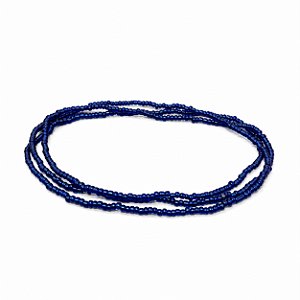 GUIA MIÇANGA 1,40M AZUL ESCURO CRISTAL