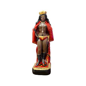 IMAGEM DE GESSO POMBA GIRA 7 ENCRUZILHADAS 20 CM