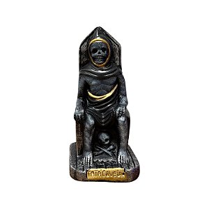 IMAGEM DE GESSO TATA CAVEIRA 16 CM