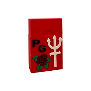 PORTA CIGARRO POMBA GIRA C/ROSA