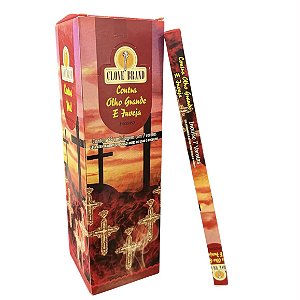 INCENSO VARETA - CONTRA OLHO GRANDE BOX C/ 25UN