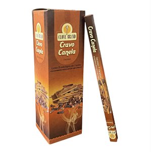 INCENSO VARETA - CRAVO E CANELA BOX C/ 25UN