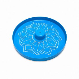 SUPORTE PARA INCENSO MANDALA AZUL