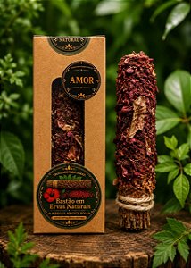 BASTÃO DE ERVAS NATURAIS AMOR