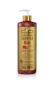 Shampoo Rubi Liso Absoluto Cereja e Avelã Dolce Pet - 500 ml