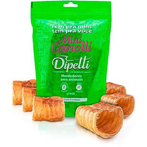 Mini Canolli Mordedor Natural 9 Traqueia Bovina - Dipetti