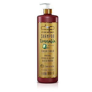 Shampoo Suave Cereja e Avelã Dolce Pet Cães e Gatos 1:5 - 1L