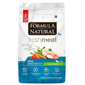 Ração Fórmula Natural Fresh Meat Cães Adultos Pequenos e Minis Frango - 2,5 kg