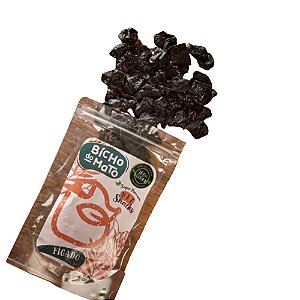 Tiras de Fígado Bovino Desidratado Mordedor Natural para Cães – 50g Bicho do Mato 100% Natural