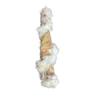 Baguete de Coelho Desidratado Mordedor Natural para Cães - 1 Unidade Bicho do Mato 100% Natural