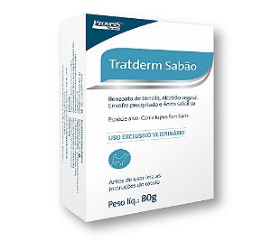 Sabão Tratderm Dermatite Provets Cães - 80g