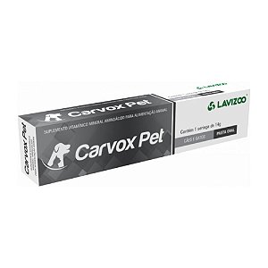 Carvox Pet Lavizoo Carvão Ativado para Cães e Gatos 14g