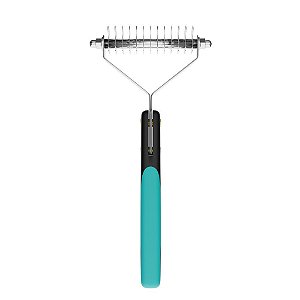 Rake SubPelos 13 Dentes Aço Inoxidável Para Cães Propetz  O Rake SubPelos 13 Dentes