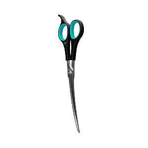 Tesoura de Tosa Propetz Laser Curva 7,5" Azul