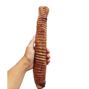 Super Traquéia Bovina Desidratada Mordedor Natural para Cães – 1 Unidade Bicho do Mato