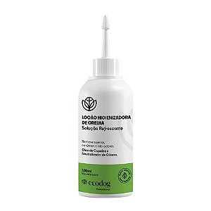 Loção Higienizadora De Orelhas Eco Dog 100ml Com Óleo De Copaíba
