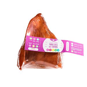 Orelha Suína Mordedor 100% Natural para Cães 1 Unidade GoodLovin