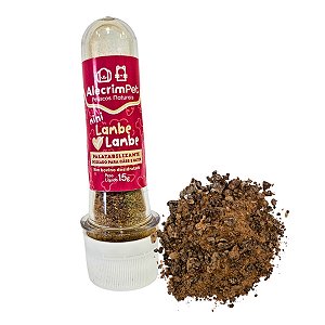 Pó Saborizante 100% Natural Para Ração Mini Lambe Lambe Degustação Cães e Gatos 15g Sabor Rim Bovino AlecrimPet