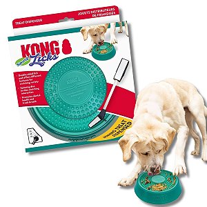 Kong Licks Spinz Tapete de Lamber Para Cães e Gatos Tamanho G
