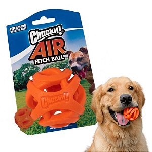 Chuckit Air Fetch Ball Brinquedo Bola Para Cães 1 Unidade Tamanho G