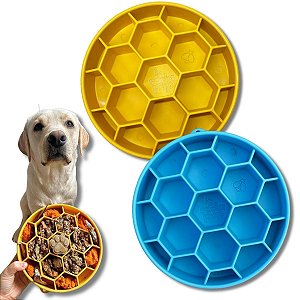 SodaPup Comedouro Lento Tigela Para Cães Honeycomb eBowl