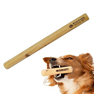 Mordedor Sustentável Madeira de Café Para Cães Wood N'Pets Amicus Tamanho G