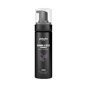 Banho A Seco Mousse de Camomila Para Cães e Gatos 150ml Peluche