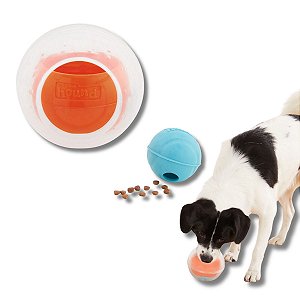 Nina Ottosson Brinquedo Interativo Para Cães 2 em 1 Topsy Treat Ball Nivel 1 Outward Hound