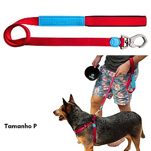 Guia Para Cães Tamanho P Catchup Woley Mosquetão Resistente