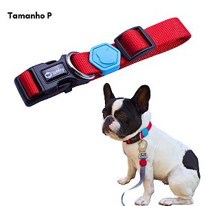 Coleira Para Caes e Gatos Tamanho P Catchup Resistente Woley