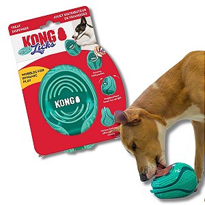 Kong Licks Rewards Brinquedo Interativo Para Cães Joao Bobo de Lamber