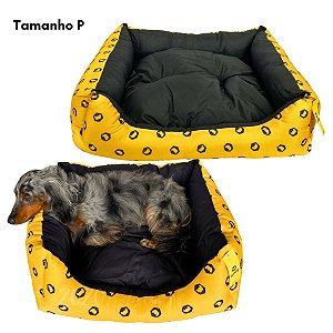 Cama Para Cães e Gatos Woley Lovers Tamanho P Tecido Contra Arranhões