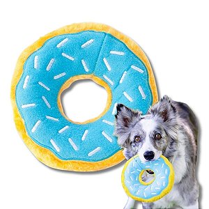 ZippyPaws Pelúcia Para Cães Donuts Blueberry Tamanho Jumbo