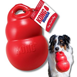 Kong Bounzer Brinquedo De Busca Durável Para Cães Tamanho G