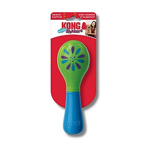 Kong Shakers Acoustix Maraca Brinquedo Chocalho Com Apito Para Cães