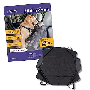 Capa Protetora Impermeável Para Banco de Carro Pet Cães Gatos Zozo Pet Store