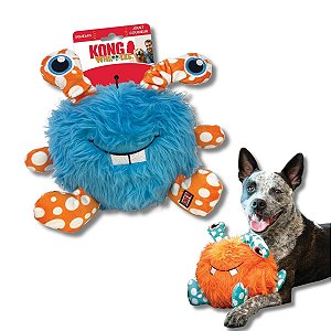 Kong Whipples Pelúcia Monstinho Para Cães Grande