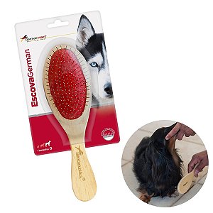 Escova Para Cães e Gatos Sem Bolinhas G Germanhart