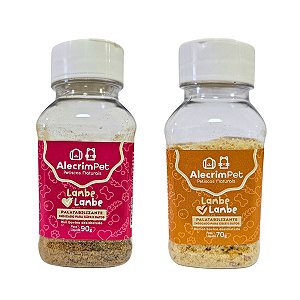 Kit 2 Pó Saborizante Natural Lambe Lambe Rim Bovino e Rúmen Bovino AlecrimPet