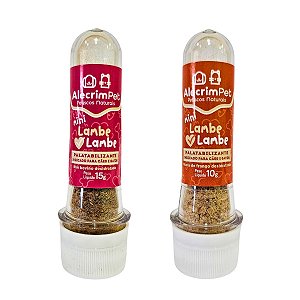 Kit 2 Mini Lambe Lambe Rim Bovino e Moela de Frango Cães e Gatos AlecrimPet