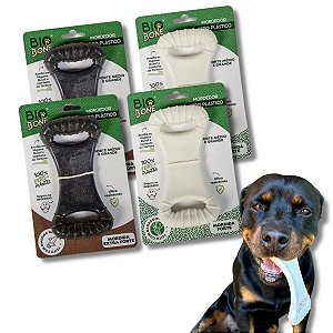 Kit Biobone 4 Mordedores Mordida Extra e Forte Para Cães Ossão
