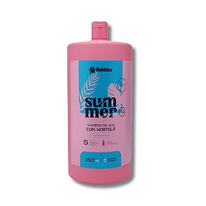 Shampoo Pet Açaí Com Hortelã Summer 2,5L 1:4 Cães e Gatos Banho e Tosa Bubbles